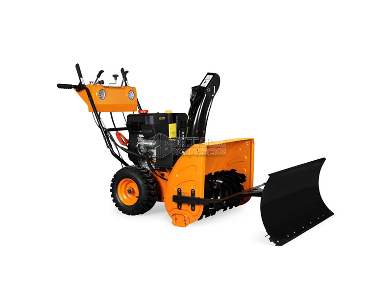 XG-56小型手扶自走清雪機(jī)掃雪機(jī)(黃色)